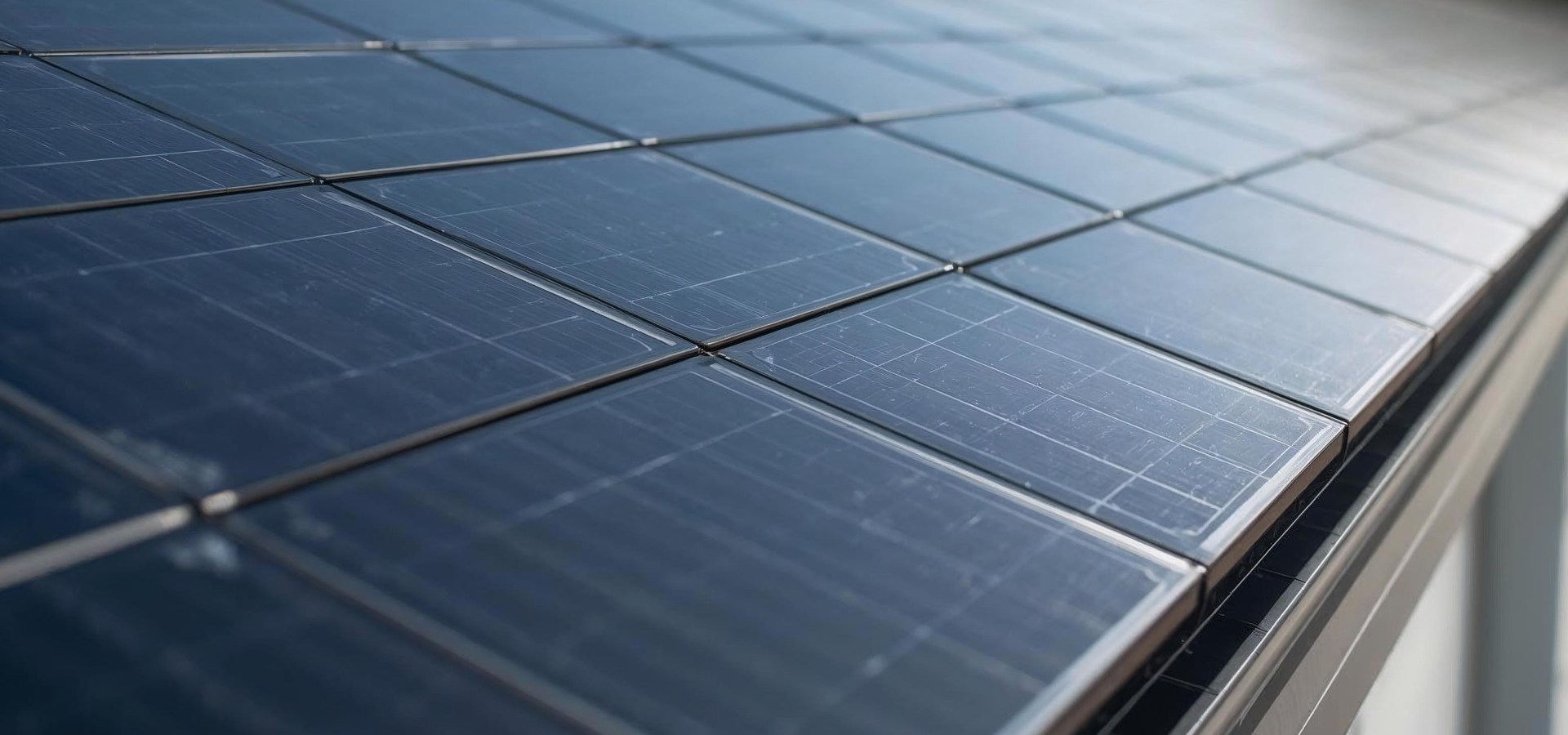 Solardachziegel auf einem Haus als Dacheindeckung