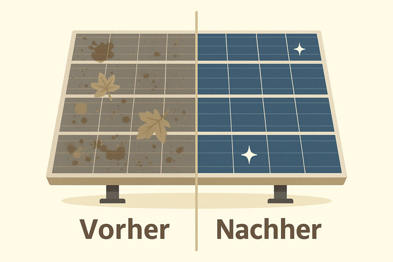 Infografik Reinigung