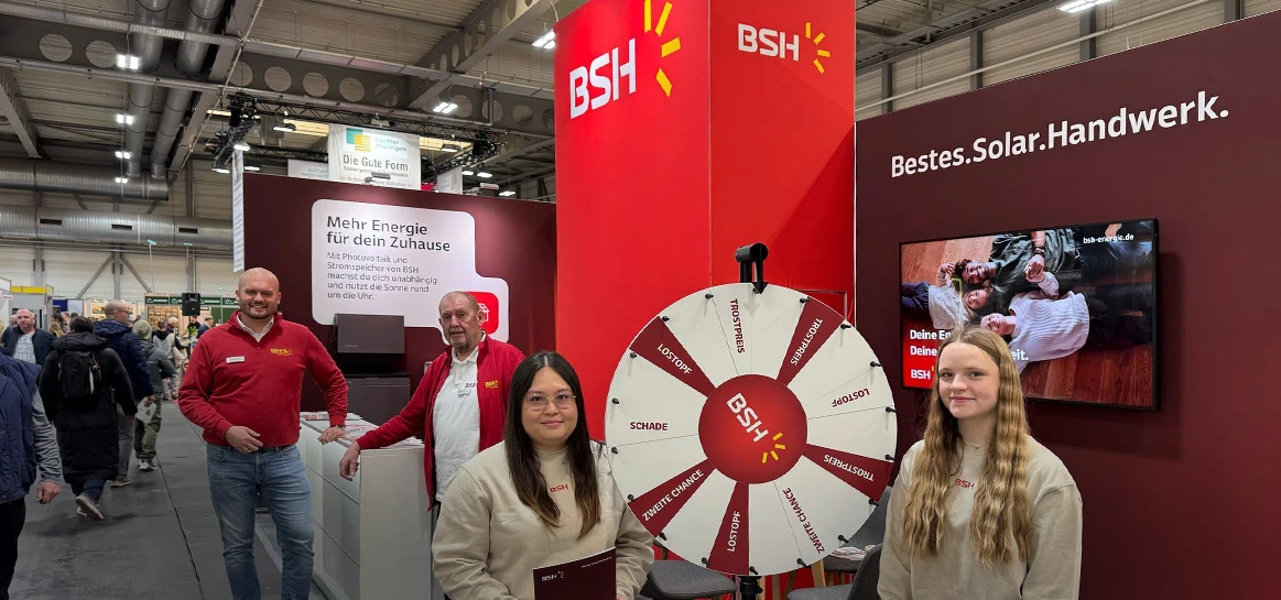 Rebranding BSH: Messen im 1. Quartal 2025