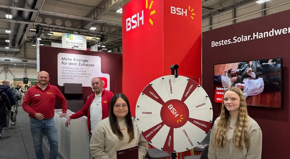 Rebranding BSH: Messen im 1. Quartal 2025